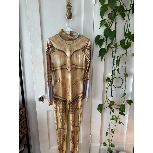 Wonder Woman 84 jumpsuit Halloween outfit size medium - Picture 1 of 10